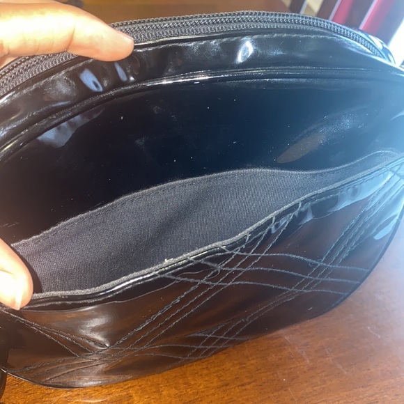 Glossy faux leather bag - Picture 13 of 15